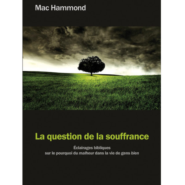 Hammond, Mac – La question de la souffrance